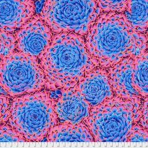 Succulent Blue per 1/2 yard PJ091.BLUEX