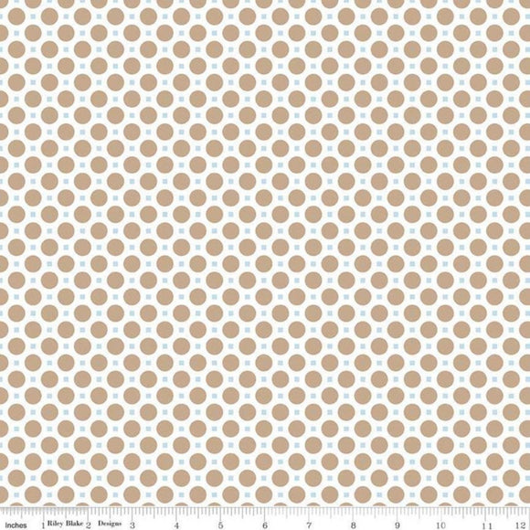 Sew Cherry 2 per 1/2yard  C5805-NUTMEG